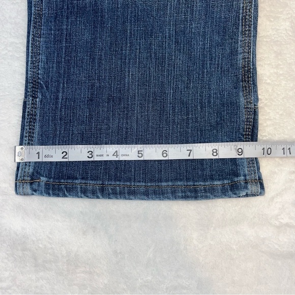 Carhartt WB003 FIO Double Front Work Wear Jeans Womans Sz 18 41X32 Blue Stretch - Picture 11 of 11